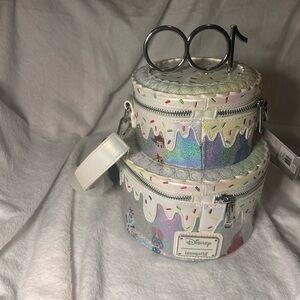 ✨ Loungefly Disney 100 Celebration Cake Crossbody Bag – NEW WITH TAGS ✨